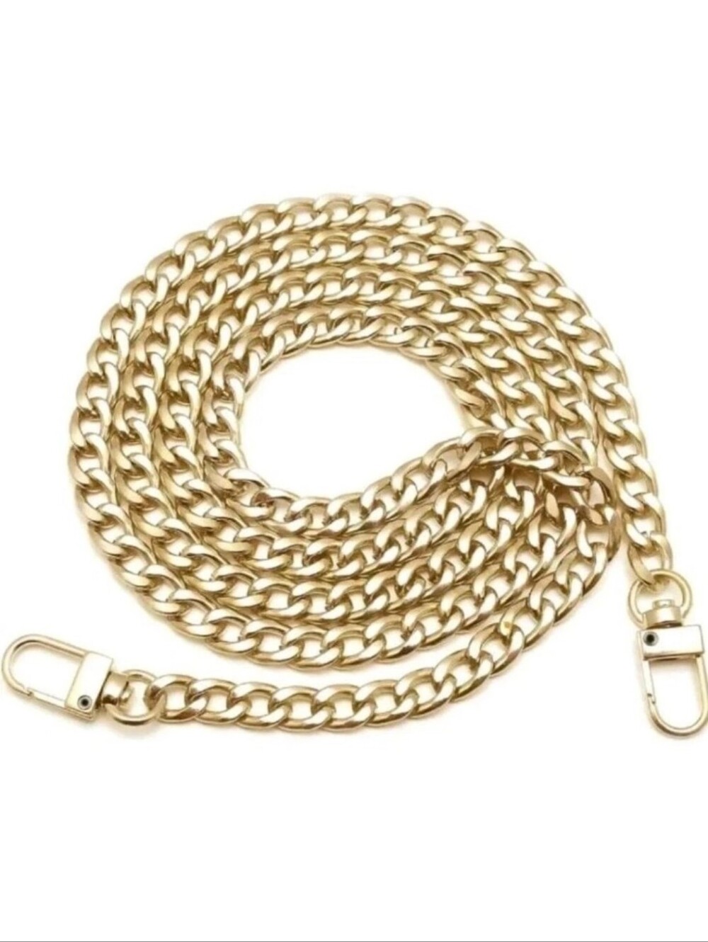 31.75" Gold Tone Chain Strap Handbags Wallets Shoulder Bag Replacement Metal
